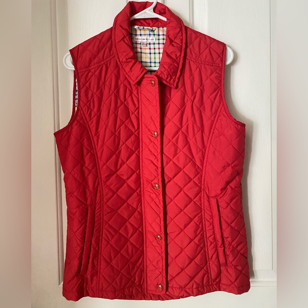 PETER MILLAR.. WOMENS RED VEST